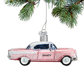 Personalized Classic Car Christmas Ornament