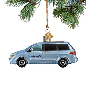 Personalized Soccer Mom Minivan Christmas Ornament