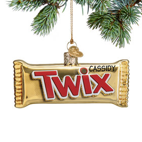 Personalized Twix Christmas Ornament