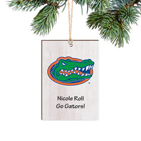 Personalized University of Florida Christmas Ornament