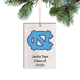 Personalized North Carolina Holiday Ornament