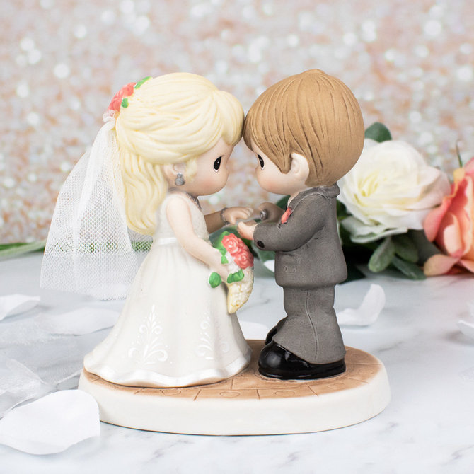 Precious Moments Rustic Wedding Cake Topper