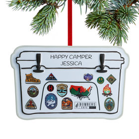 Personalized Cooler Christmas Ornament