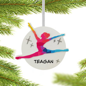 Personalized Gymnast-Dance Christmas Ornament
