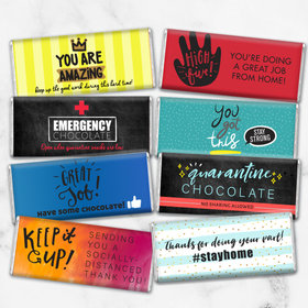 Care Package Candy Gift Box Hershey's Chocolate Bars (8 Pack)