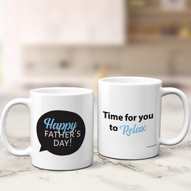 Personalized Coffee Mug Father's Day (11oz) - Happy Father's Day