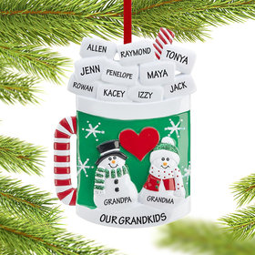 Personalized Hot Chocolate Mug Christmas Ornament