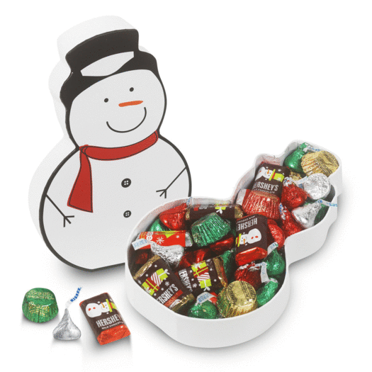 Snowman Box Hershey's Holiday Mix Box