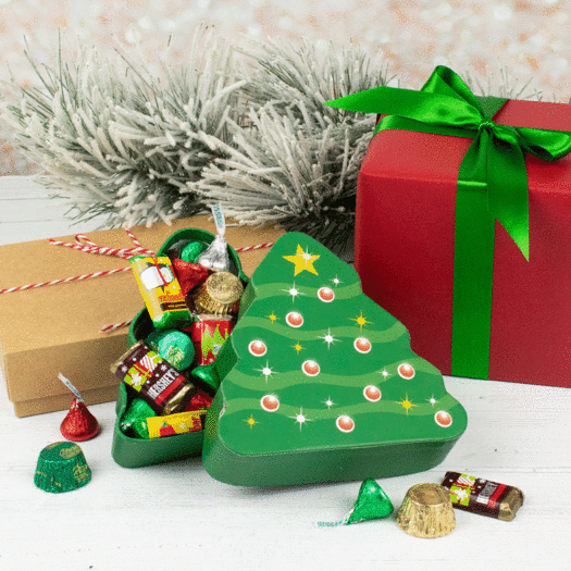 Christmas Tree Box Hershey's Holiday Mix Box
