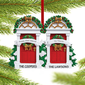 Personalized From Our House to Yours Christmas Ornament