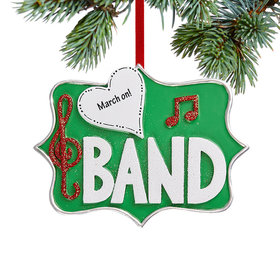 Personalized Band Christmas Ornament