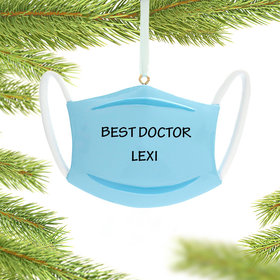 Personalized Best Medical Professional Mask Christmas Ornament