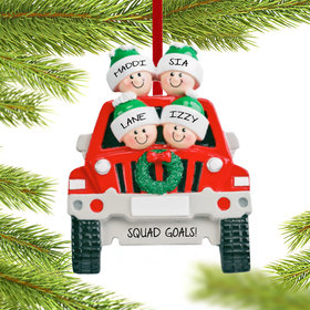 SUV 4 Friends Christmas Ornament