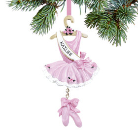 Personalized Ballet Tutu (2 sided) Christmas Ornament