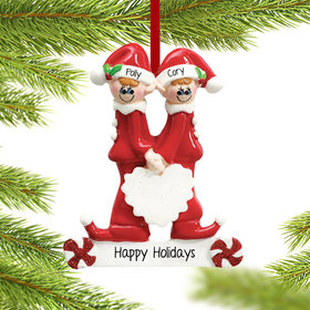 Personalized Close Friends Christmas Ornament
