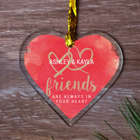Personalized Friendship Christmas Ornament