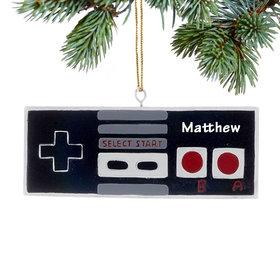Personalized Nintendo Game Controller Christmas Ornament