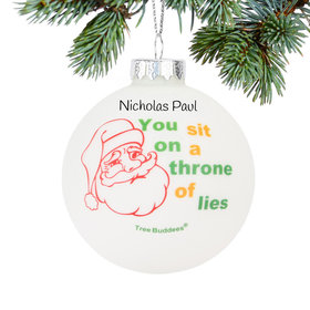 Personalized Throne of Lies Christmas Ornament